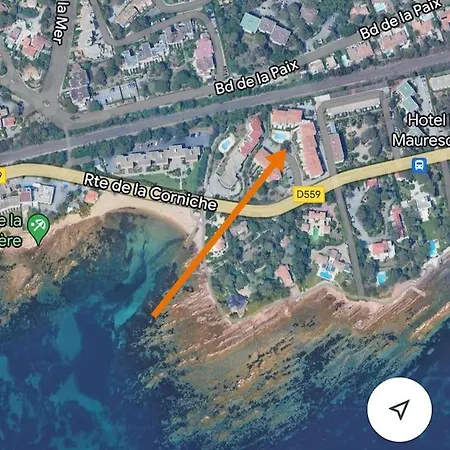 Charmant, T2 A 50m Des Plages Apartmán Saint-Raphaël